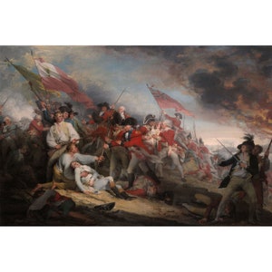 John Trumbull : The Battle of Bunker&#39;s Hill (1786) - Giclee Fine Art Print