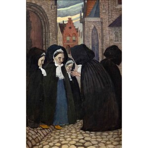 Olof Sager-Nelson : Bruges (1894) - Giclee Fine Art Print