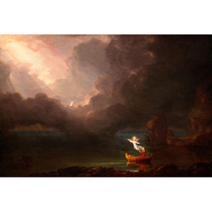 Thomas Cole : The Voyage of Life IV - Old Age (1842) - Giclee Fine Art Print