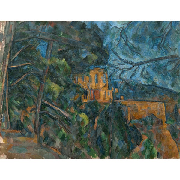 Paul Cezanne : Chateau Noir (1900/1904) - Giclee Fine Art Print
