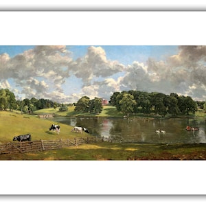 John Constable : Wivenhoe Park, Essex 1816 Giclee Fine Art Print 12 x 16 inches