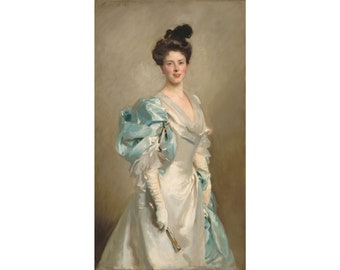 John Singer Sargent : Mary Crowninshield Endicott Chamberlain (Mrs. Joseph Chamberlain) (1902) - Giclee Fine Art Print