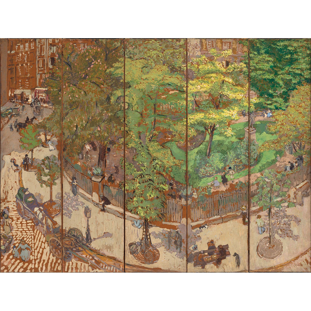 Edouard Vuillard: Place Vintimille (1911) - Impresión de Bellas Artes  Giclee - Etsy México, image size:1327x1327