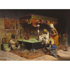 Jose Villegas Cordero : The Slipper Merchant (1872) - Giclee Fine Art Print