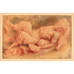 Peter Paul Rubens : Pan Reclining (c. 1610) - Giclee Fine Art Print