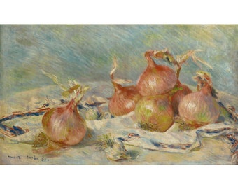 Pierre-Auguste Renoir : Oignons (1881) - Giclee Fine Art Print