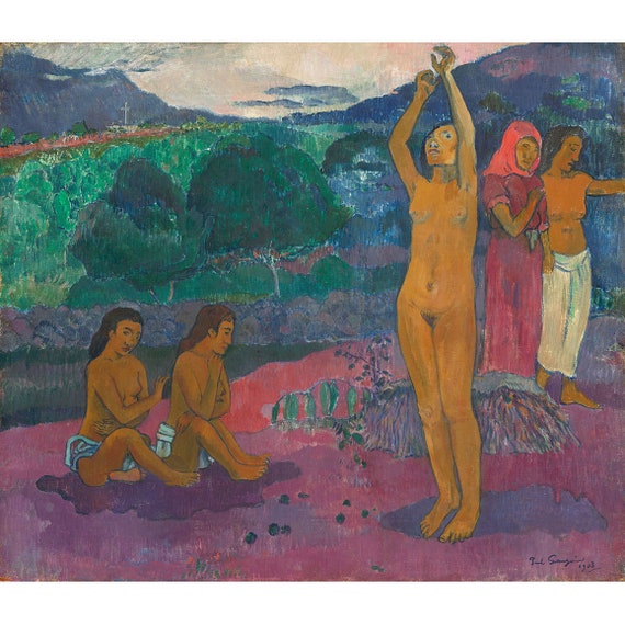 Paul Gauguin : The Invocation (1903) - Giclee Fine Art Print
