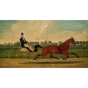 Charles Spencer Humphreys: The Trotter (c. 1860) - Giclee Fine Art Print