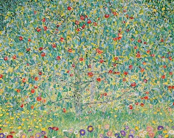 Gustav Klimt : Apple Tree I (1912) - Giclee Fine Art Print