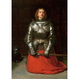 John Everett Millais: Juana de Arco (1865) - Giclee Fine Art Print