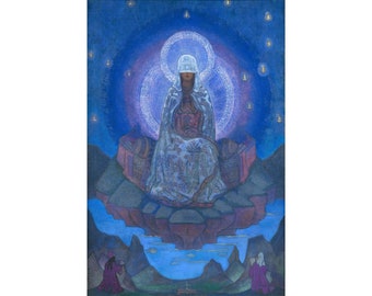 Nicholas Roerich : Mother of the World (1924) - Giclee Fine Art Print