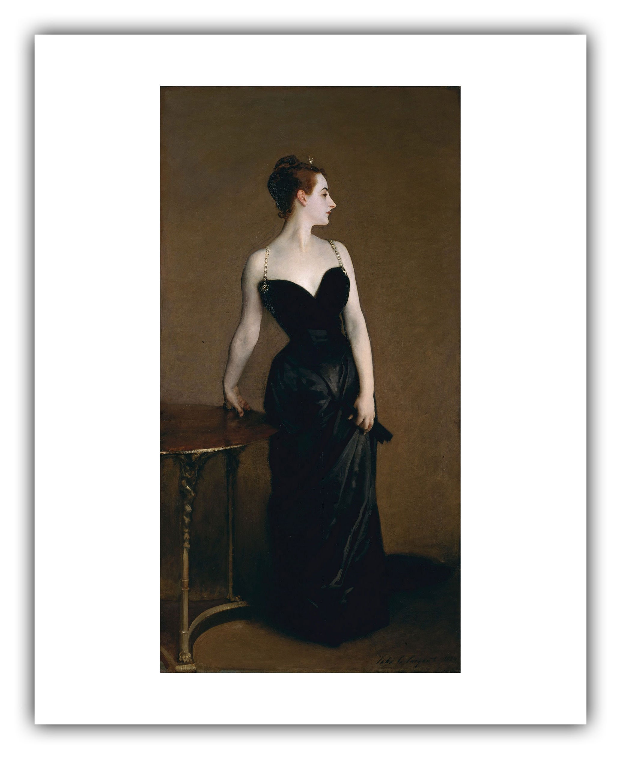 ジョン・シンガー・サージェント：マダムX（ピエール・ゴートロー夫人