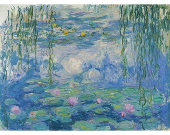 Claude Monet : Water Lilies (1916-1919) - Giclee Fine Art Print