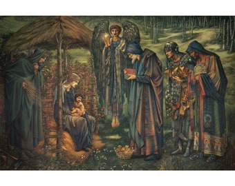 Edward Burne-Jones: La estrella de Belén (1885/1890) - Giclee Fine Art Print