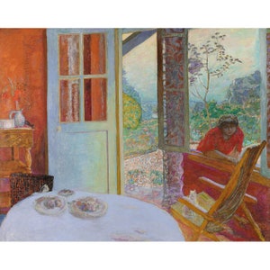 Pierre Bonnard : Dining Room in the Country (1913) - Giclee Fine Art Print