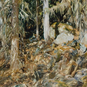 John Singer Sargent : L&#39;Ermite (Il solitario) (1908) - Giclee Fine Art Print