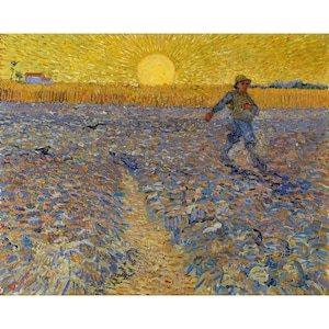 Vincent van Gogh: Il seminatore (1888 circa) - Stampa artistica giclée