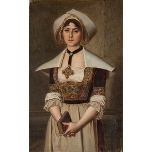 Maurycy Sztencel: Breton (1909) - Impressão de belas artes giclée