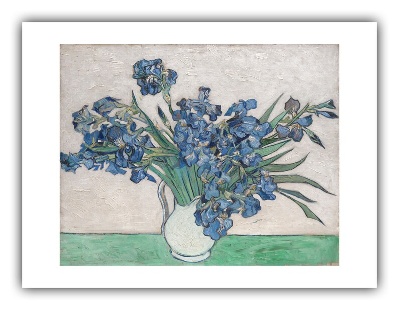 Vincent Van Gogh : Irises 1890 Giclee Fine Art Print - Etsy