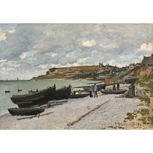 Claude Monet : Sainte-Adresse (1867) - Giclee Fine Art Print