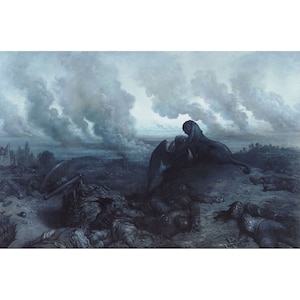 Gustave Dore : The Enigma (1871) - Giclee Fine Art Print