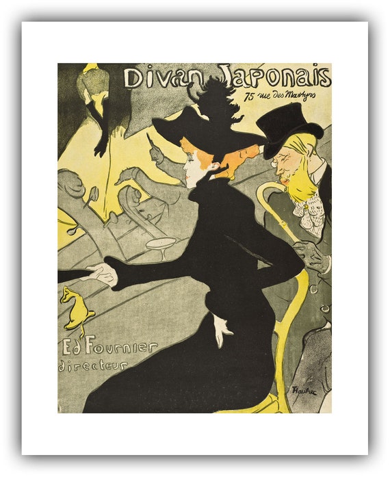 アンリ・ド・トゥールーズ＝ロートレック : Divan Japonais