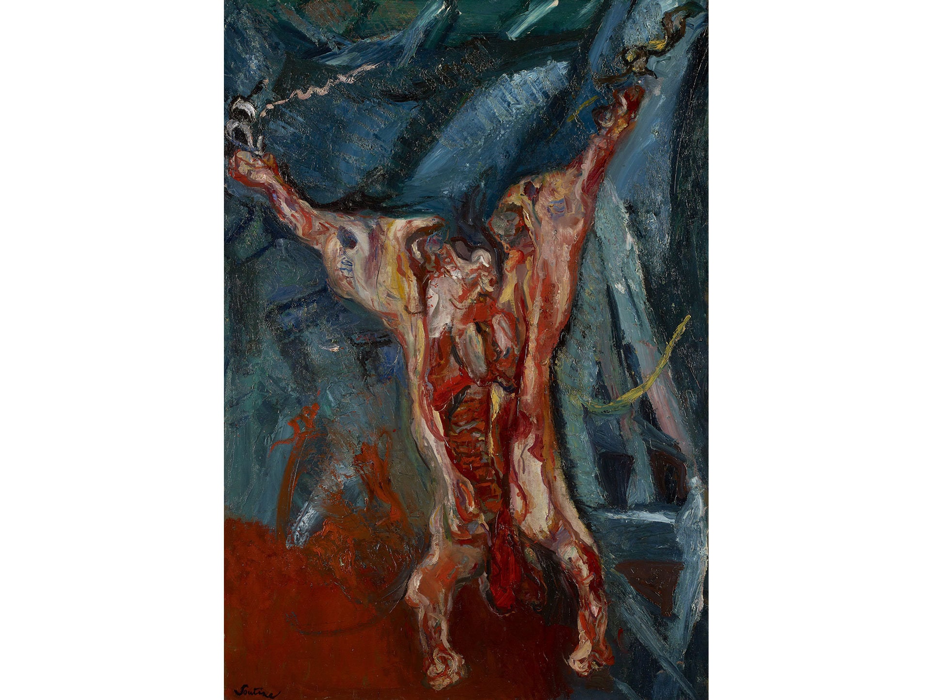 シャイム・スーティン：牛の死体（1925年） - ジクレー版画 - Etsy 日本