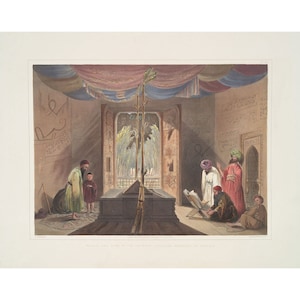 James Rattray : Mosque and Tomb of the Emperor Sultan Mahmud of Ghanzi (1848) - Giclee Fine Art Print