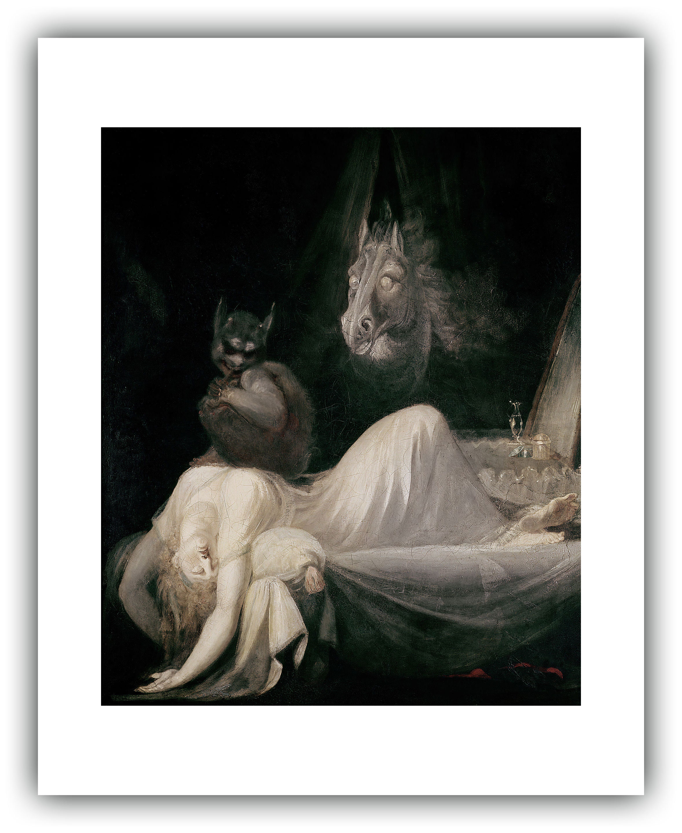 Henry Fuseli : the Nightmare (1790-1791) - Giclee Fine Art