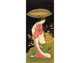 Buncho Ippitsusai : Segawa Kikunojo - Giclee Fine Art Print