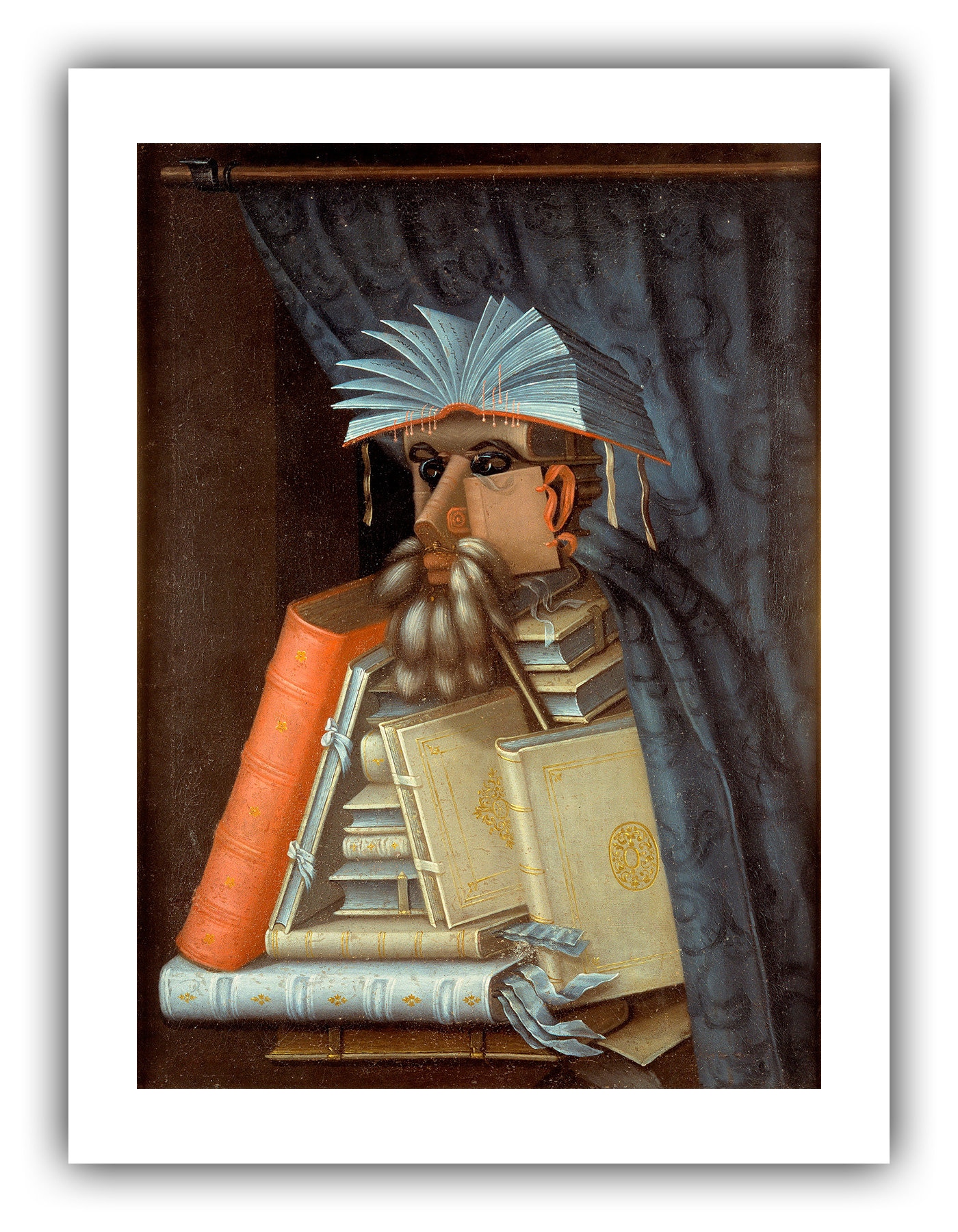 Giuseppe Arcimboldo : the Librarian (1904) - Giclee Fine Art Print - Etsy