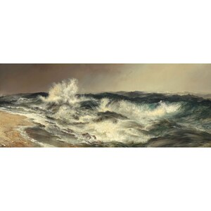 Thomas Moran : The Much Resounding Sea (1884) - Giclee Fine Art Print