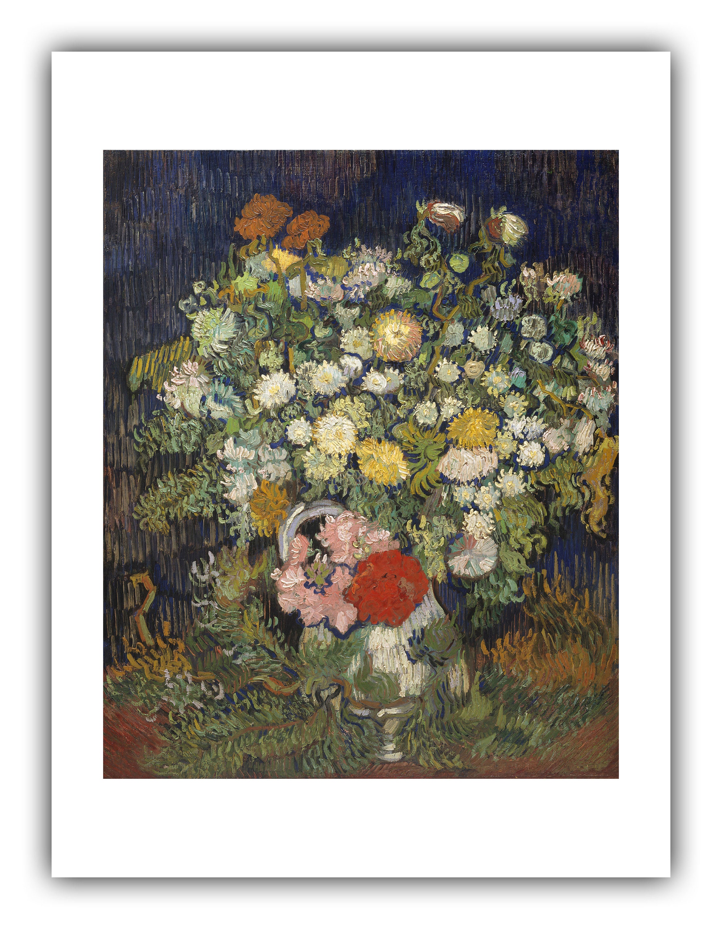フィンセント・ファン・ゴッホ：花瓶の中の花束（1890年