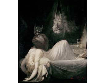 Henry Fuseli : The Nightmare (1790-1791) - Giclee Fine Art Print