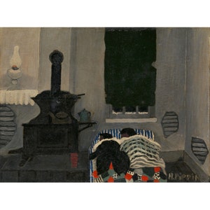 Horace Pippin : Asleep (1943) - Giclee Fine Art Print