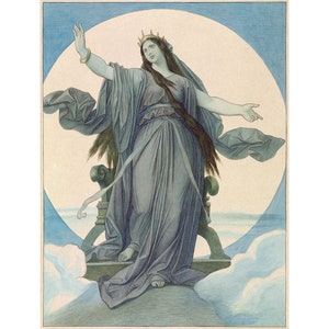 Mortiz von Schwind : Queen of the Night (c. 1864-67) - Giclee Fine Art Print