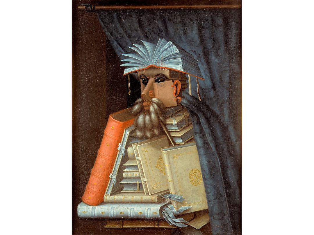 Giuseppe Arcimboldo : the Librarian (1904) - Giclee Fine Art Print - Etsy