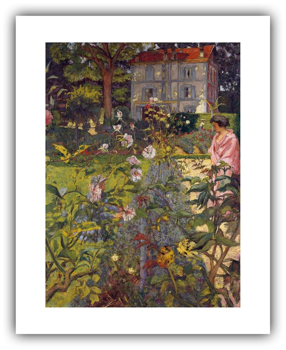 Edouard Vuillard : Garden at Vaucresson (1920-1936) - Giclee Fine