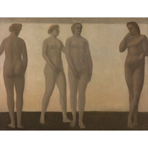 Vilhelm Hammershoi : Artemis (1893-1894) - Giclee Fine Art Print