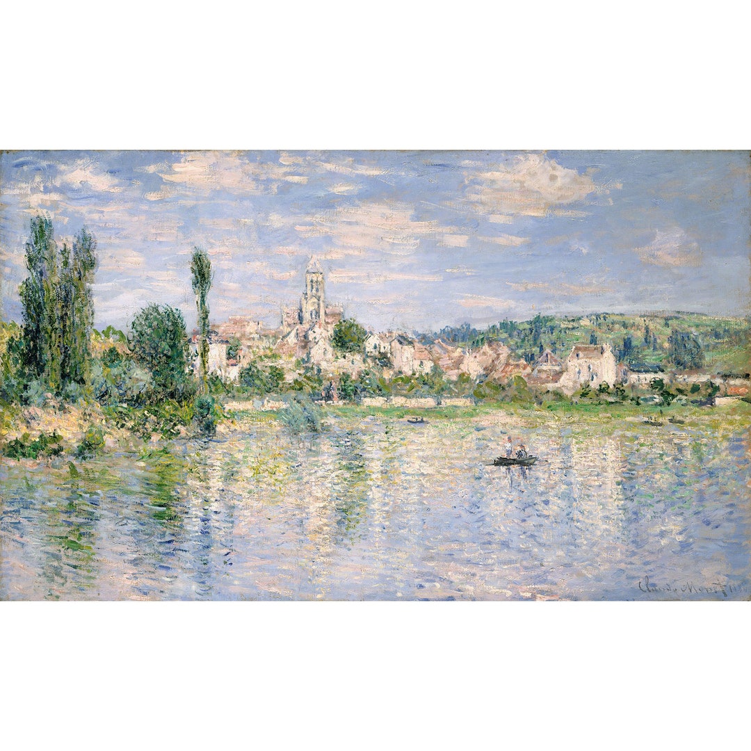 Claude Monet : Vetheuil in Summer (1880) - Giclee Fine Art Print - Etsy, image size:1080x1080