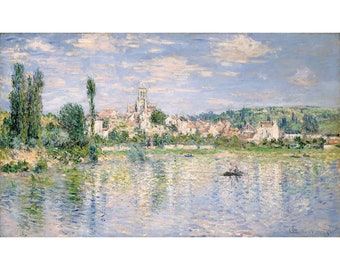 Claude Monet : Vetheuil in Summer (1880) - Giclee Fine Art Print