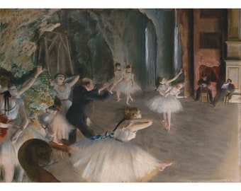 Fine Art Reproduction. The Ballet Drawings of Edgar Degas - Dancer