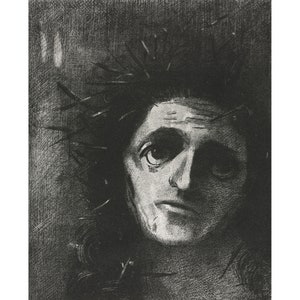 Odilon Redon : Christ (1887) - Giclee Fine Art Print