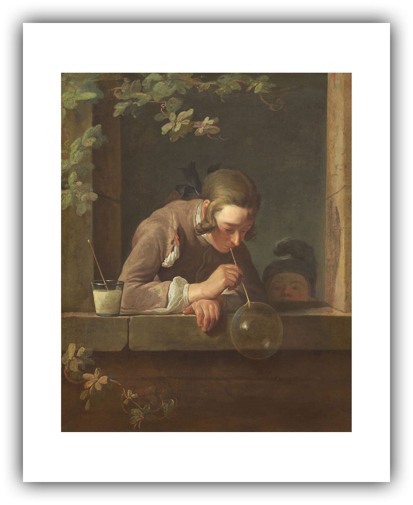 Jean Simeon Chardin Soap Bubbles 1733/1734 Etsy