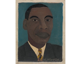Horace Pippin : Self-Portrait II (1944) - Giclee Fine Art Print