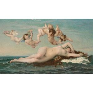 Alexandre Cabanel : The Birth of Venus (1875) - Giclee Fine Art Print