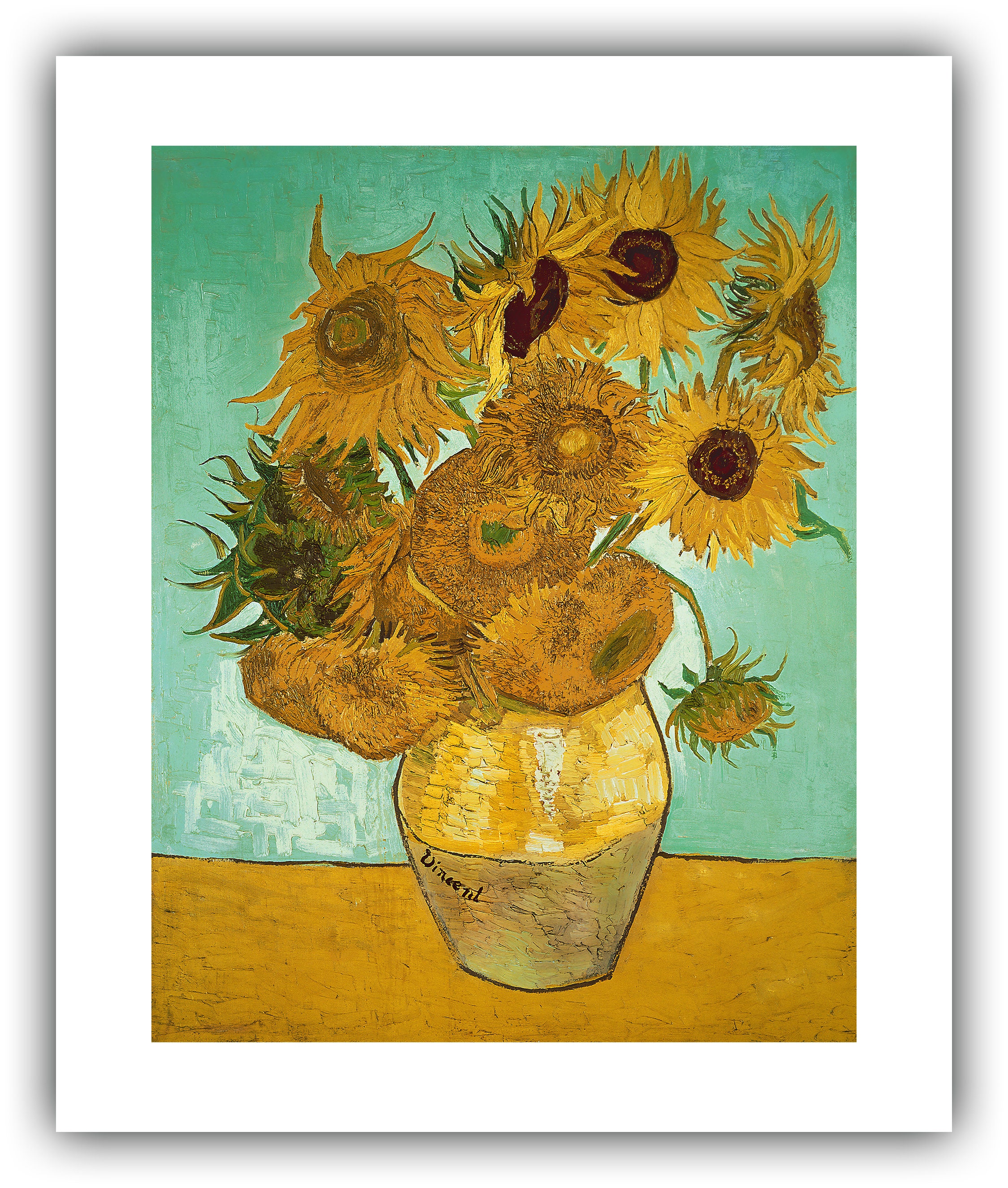 Vincent Van Gogh ゴッホ　ひまわり 油彩画 ひまわり（5本のひまわり） 芦屋のひまわり ゴッホ Vincent Van