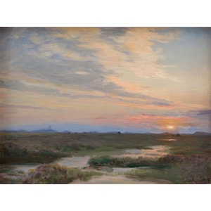 Peder Severin Kroyer : Evening Atmosphere from Skagen (1893) - Giclee Fine Art Print