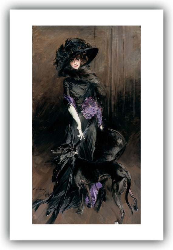 Giovanni Boldini : Portrait of the Marchesa Luisa Casati With a