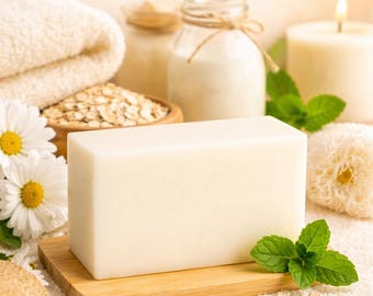 Goat Milk Gentle Comfort Bar | Fragrance Free Soap for Sensitive Skin (4 oz)